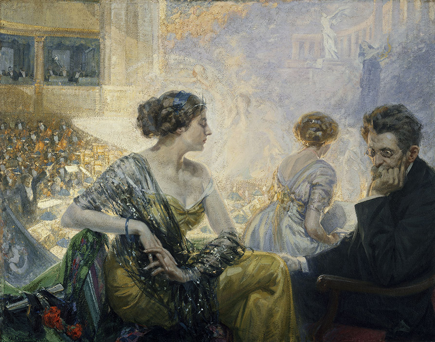 Symphony (huile sur toile) - Ulisse Caputo - Musée d’Orsay